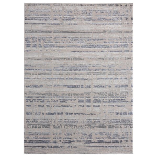 United Weavers Of America United Weavers of America 2601 10660 1013 9 ft. 10 in. x 13 ft. 2 in. Cascades Rainier Contemporary Rectangle Oversize Rug; Blue 2601 10660 1013